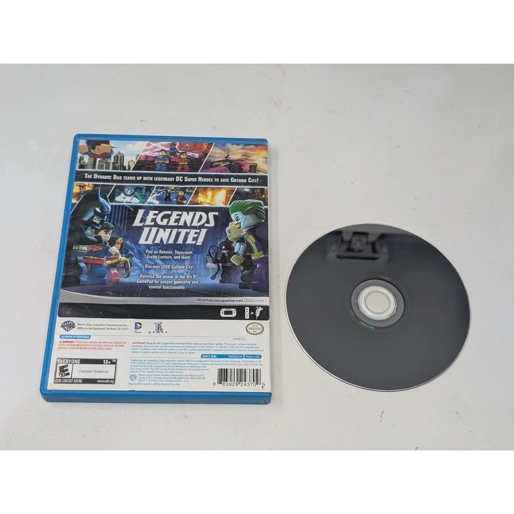 LEGO Batman 2: DC Super Heroes (Nintendo Wii U, 2013) Pre‎ Owned